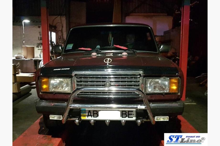 VAZ 2107 1982-2012 Bull Bar WT003 (42mm, Stainless Steel) Photo 2