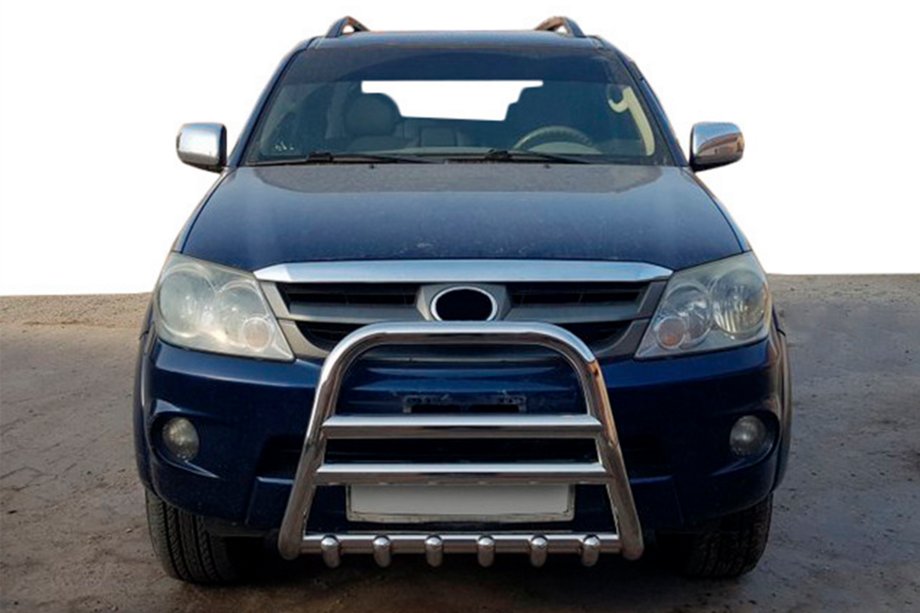 Toyota Fortuner 2006-2015 Bull Bar F12-11 Stainless Steel Image