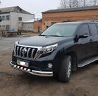 Toyota Land Cruiser Prado 150 2009-2023 Front Bar F3-31 (Stainless Steel) photo 9