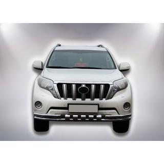 Front Bar F3-31 (Stainless Steel) Toyota Land Cruiser Prado 150 2009-2023 photo 2