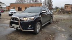 Toyota Hilux 2015- Front Bull Bar F1-59 (Stainless Steel) photo 3