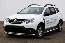 Dacia Duster 2018-2024 Front Bar F3-10 (Stainless Steel) photo 1