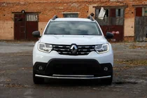 Renault Duster 2018-2024 Front Bar F3-10 (Stainless Steel) photo 2