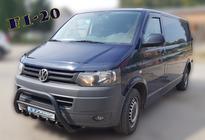 Volkswagen T5 2010-2015 Bull Bar WT003 Black Stainless Steel photo 2