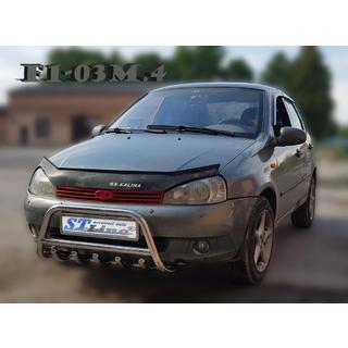 Bull bar WT003 (60 mm, stainless steel) photo 3