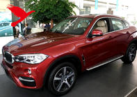 BMW X6 F16 2014-2019 Integrated Chrome OEM Roof Rails (Aluminum, Adhesive Installation) photo 2