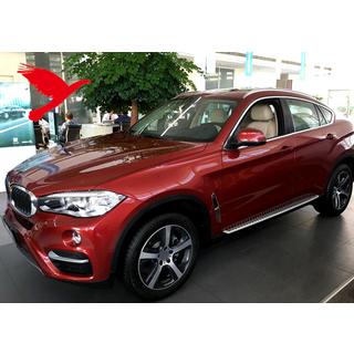 Integrated Chrome OEM Roof Rails (Aluminum, Adhesive Installation) BMW X6 F16 2014-2019 photo 2