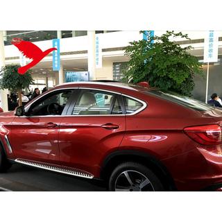 Integrated Chrome OEM Roof Rails (Aluminum, Adhesive Installation) BMW X6 F16 2014-2019 photo 3