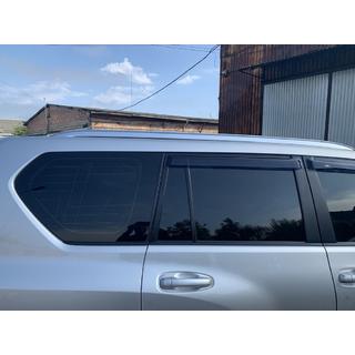 Roof Rails Lexus Design (2 pcs, grey) Toyota Land Cruiser Prado 150 2009-2023 photo 4