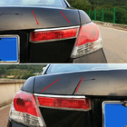 Honda Accord VIII 2008-2012 Chrome Tail Light Covers (2 pcs, Plastic) photo 1