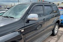 Toyota Land Cruiser Prado 120 2002-2009 Window Deflectors (4 pcs, HIC) photo 2