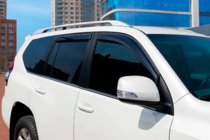 Toyota Land Cruiser Prado 120 2002-2009 Window Deflectors (4 pcs, HIC) photo 9