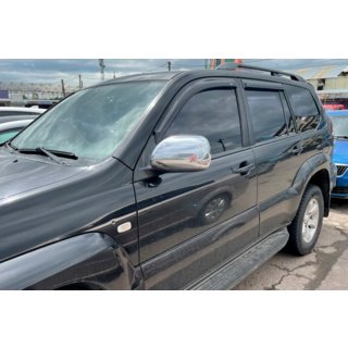 Window Deflectors (4 pcs, HIC) Toyota Land Cruiser Prado 120 2002-2009 photo 2