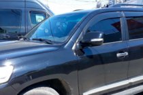 Toyota Land Cruiser 200 2007-2021 Window Deflectors 11cm (4pcs, HIC) photo 4