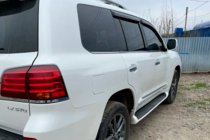 Lexus LX570/450d 2008-2022 Window Deflectors 8 cm (4 pcs, HIC) photo 2