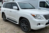 Lexus LX570/450d 2008-2022 Window Deflectors 8 cm (4 pcs, HIC) photo 3