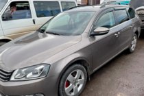 Volkswagen Passat B7 2012-2015 Window Deflectors SW (4 pcs, EU, HIC) photo 16