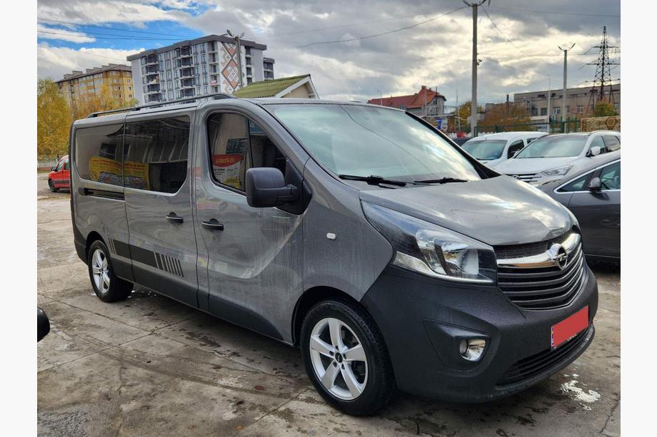 Opel Vivaro 2015-2019 Skyport Roof Rails (black) Short Wheelbase Photo 5