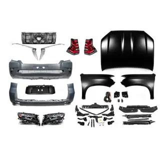 Facelift Conversion Kit 2009-2016 to 2017- (with Full LED Headlights) Toyota Land Cruiser Prado 150 2009-2023 photo 2
