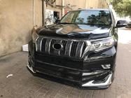 Toyota Land Cruiser Prado 150 2009-2023 Front and rear bumper extensions Modelista V1 (2017-) Black photo 9