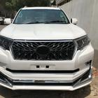 Toyota Land Cruiser Prado 150 2009-2023 Front and rear bumper extensions Modelista V1 (2017-) Black photo 12