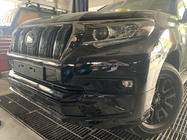 Toyota Land Cruiser Prado 150 2009-2023 Front and rear bumper extensions Modelista V1 (2017-) Black photo 13