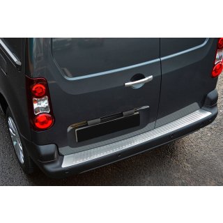 Rear bumper protector Omsa Line (stainless steel) Citroen Berlingo 2008-2018 photo 1