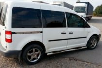 Volkswagen Caddy 2015-2020 Side Bars BB002 (2 pcs, stainless steel) photo 1