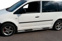 Volkswagen Caddy 2015-2020 Side Bars BB002 (2 pcs, stainless steel) photo 3