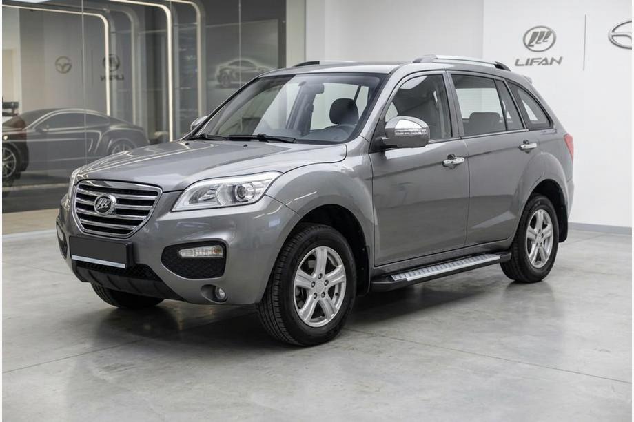Lifan X60 2011- Side Steps Allmond Grey (2 pcs, Aluminum) Photo 1