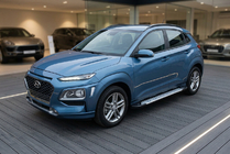 Hyundai Kona 2017-2023 Side Steps Allmond Grey (2 pcs, Aluminum) photo 1