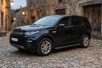 Land Rover Discovery Sport 2014- Side Steps Allmond Black (2 pcs, Aluminum) 2014-2019 photo 1