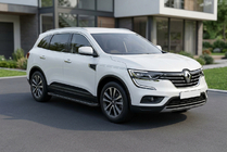 Renault Koleos 2016-2024 Side Steps Allmond Black (2 pcs, Aluminum) photo 1
