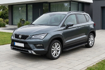Seat Ateca 2016- Side Steps Allmond Black (2 pcs, Aluminum) photo 1