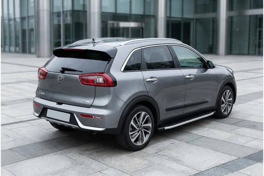 Kia Niro 2016–2021 Side Steps Fullmond (2 pcs, Aluminum) Image