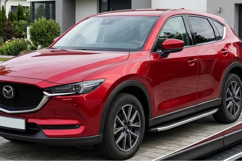 Mazda CX-5 2017–2025 Side Steps Fullmond (2 pcs, Aluminum) Image