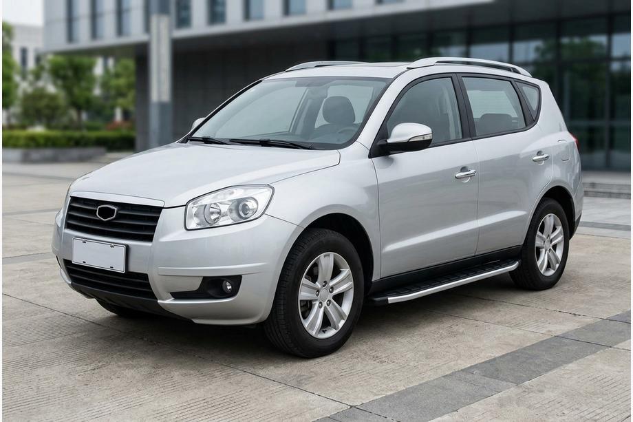 Geely Emgrand X7 2011- Side Steps Fullmond (2 pcs, Aluminum) Image