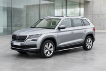 Skoda Kodiaq 2016-2023 Side Steps Fullmond (2 pcs, Aluminum) photo 1