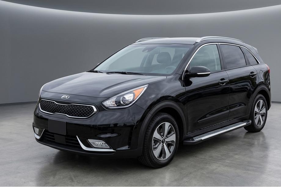 Kia Niro 2016–2021 Side Steps Line (2 pcs, Aluminum) Image