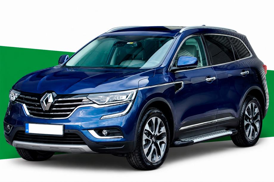 Renault Koleos 2016-2024 Side Steps Line (2 pcs, Aluminum) Image