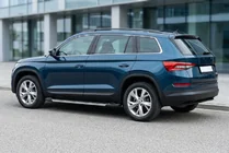 Skoda Kodiaq 2016-2023 Side Steps RedLine V1 (2 pcs, Aluminum) photo 1