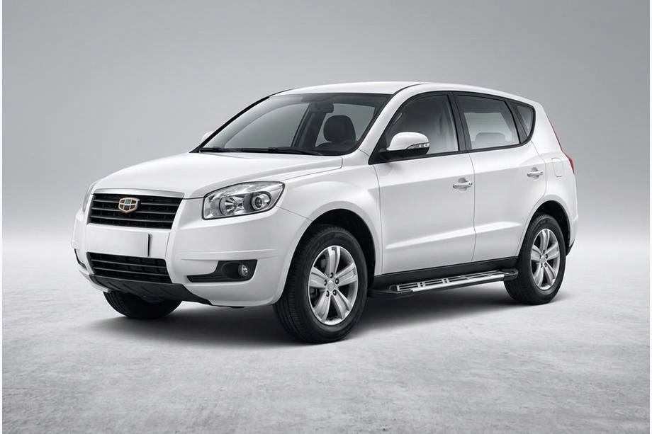 Geely Emgrand X7 2011- Side Steps Sunrise (2 pcs, Aluminum) Image