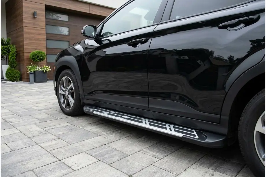 Hyundai Kona 2017-2023 Side Steps Sunrise (2 pcs, Aluminum) Image