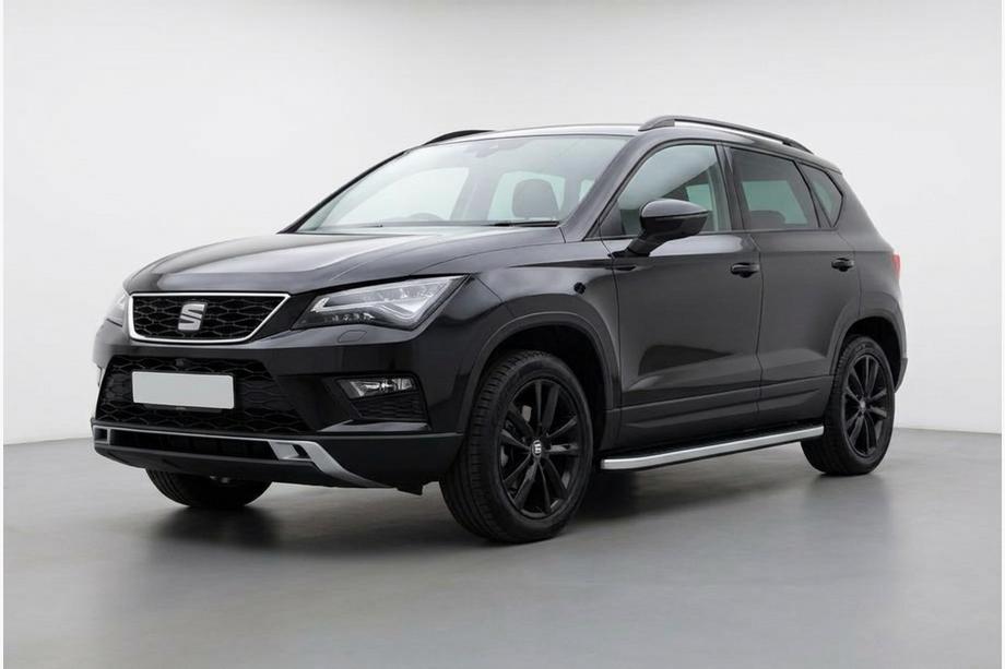 Seat Ateca 2016- Side Steps Tayga Grey (2 pcs, Aluminum) Image
