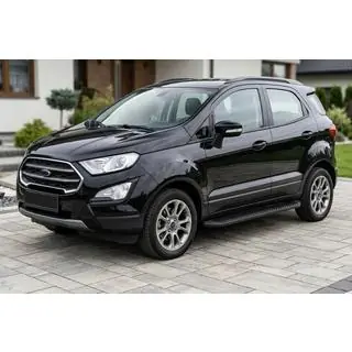 Side Steps Tayga Black (2 pcs, Aluminum) Ford Ecosport 2013-2022 photo 1