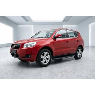 Side Steps Tayga Black (2 pcs, Aluminum) Geely Emgrand X7 2011- photo 1