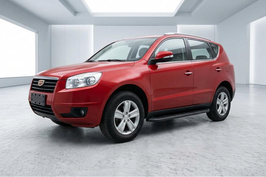 Geely Emgrand X7 2011- Side Steps Tayga Black (2 pcs, Aluminum) Image