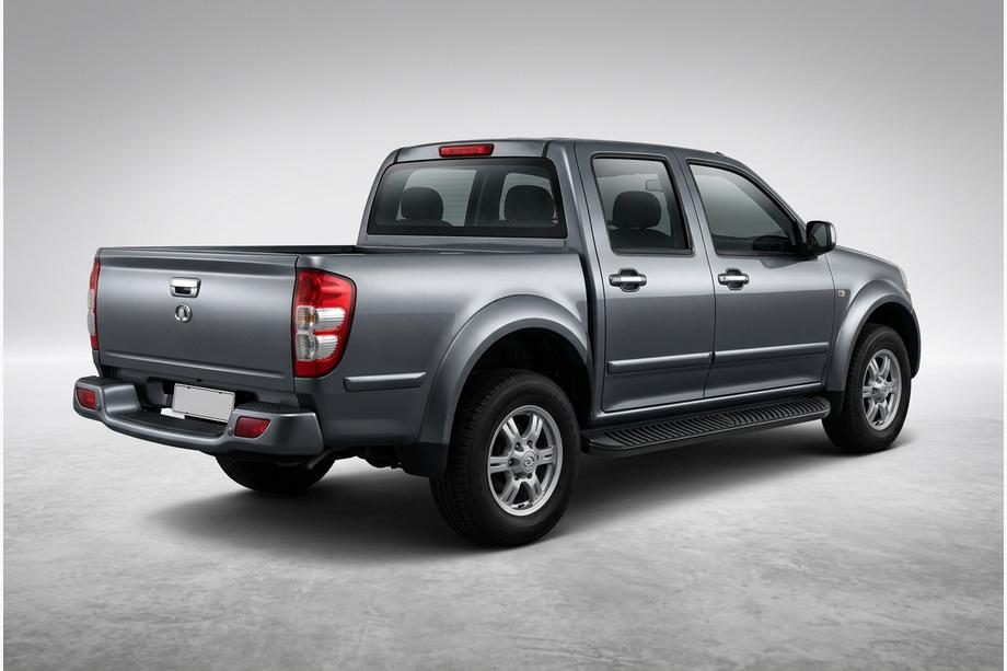 GreatWall Wingle 5 2006- Side Steps Tayga Black (2 pcs, Aluminum) Image