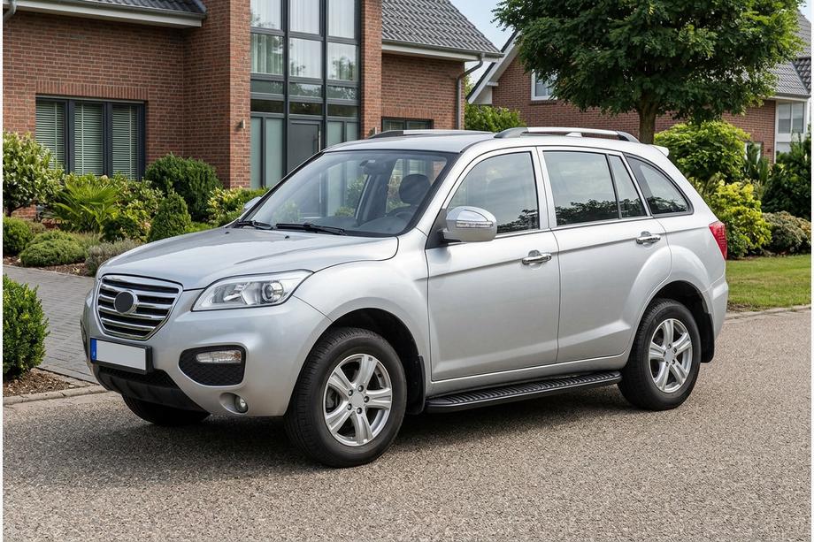 Lifan X60 2011- Side Steps Tayga Black (2 pcs, Aluminum) Image