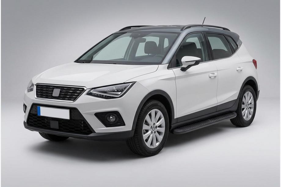 Seat Arona 2017- Side Steps Tayga Black (2 pcs, Aluminum) Image